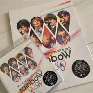 ジャニーズウエスト(ジャニーズWEST)のジャニーズWEST LIVE rainboW 初回盤＋通常盤 Blu-ray(アイドル)