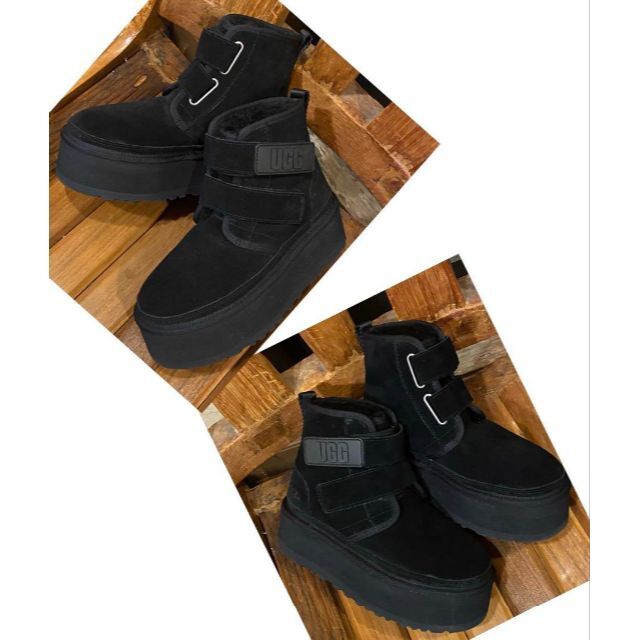 完売。。。。入手困難 超美品 22 UGG NEUMEL PLATFORM 黒の通販 by yunana プロフ必読 ｜ラクマ