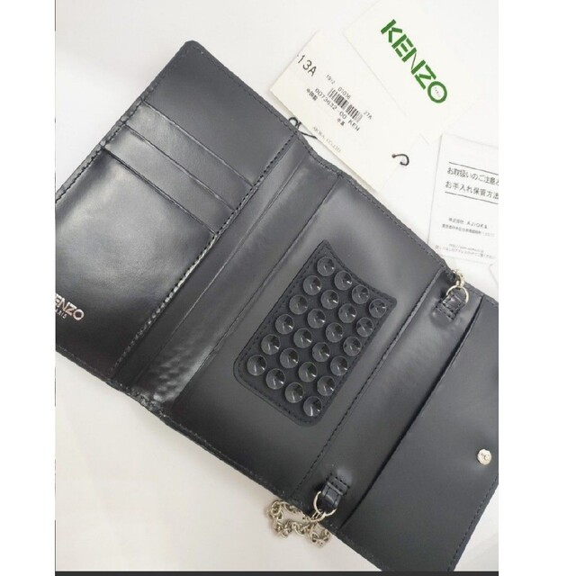 KENZO(ケンゾー)の★新品訳あり★KENZO　スマホポシェット　お財布ポシェット　牛革　長財布　シル レディースのバッグ(ショルダーバッグ)の商品写真