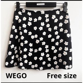 ウィゴー(WEGO)の新品 WEGO ウィゴー 花柄 ミニスカート スカート(ミニスカート)