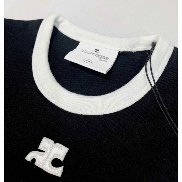 新品未使用 COURREGES クレージュ ロゴ Tシャツ 1