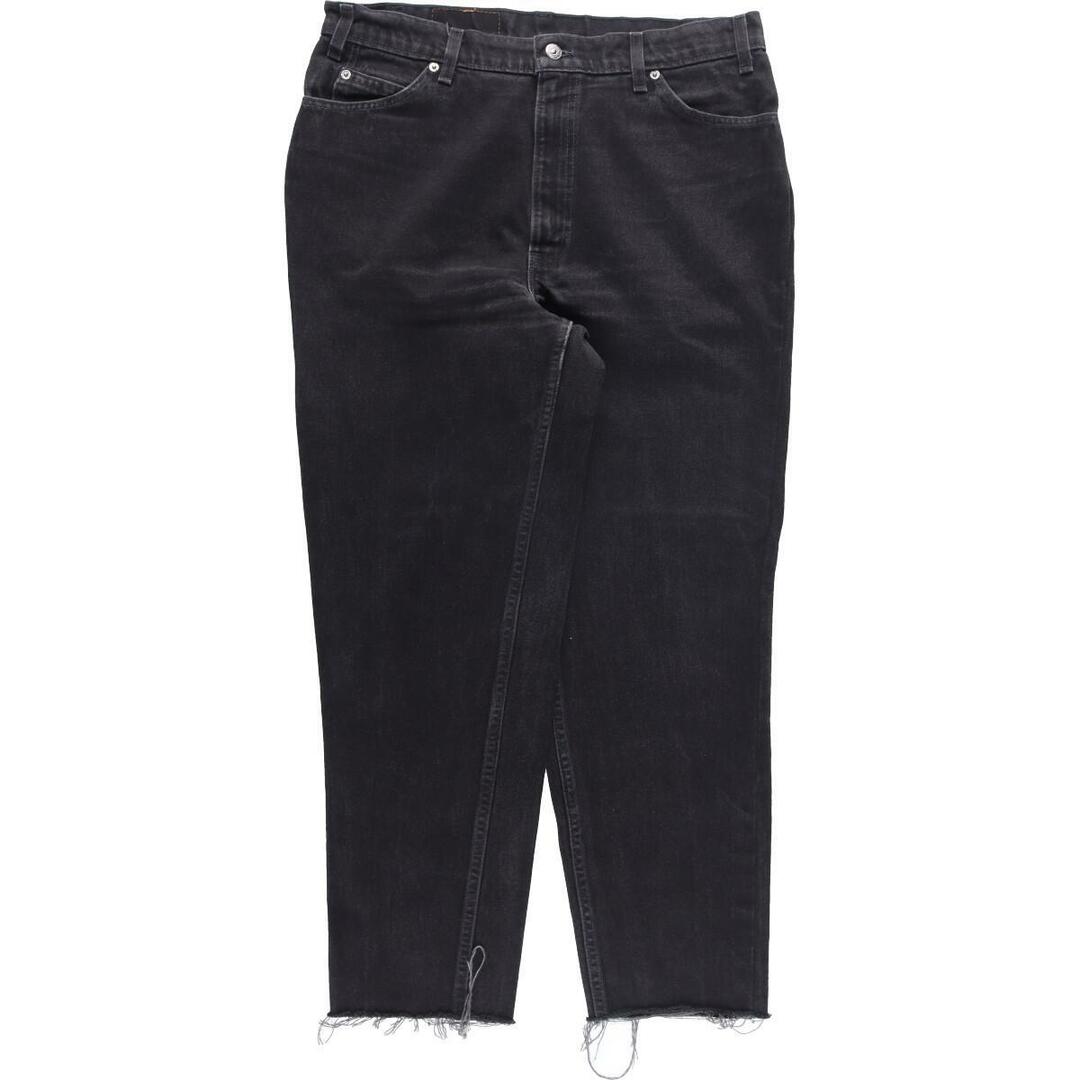 90年代 リーバイス Levi's 560 LOOSE FIT TAPERED LEG オレンジタブ ブラックジーンズ テーパードデニムパンツ USA製 メンズw35 ヴィンテージ /eaa321428ブラック系黒色柄