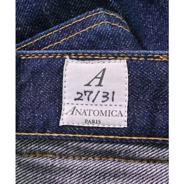 ANATOMICA - ANATOMICA デニムパンツ 27(XS位) インディゴ(デニム