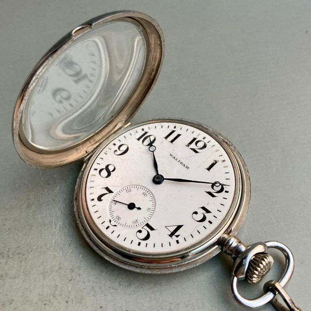 国産品 1909年 WALTHAM -ウォルサム ウォルサム アンティーク