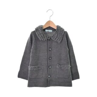 ハッカキッズ(hakka kids)のHAKKA KIDS ハッカキッズ ニット 110 グレー 【古着】【中古】(ニット)