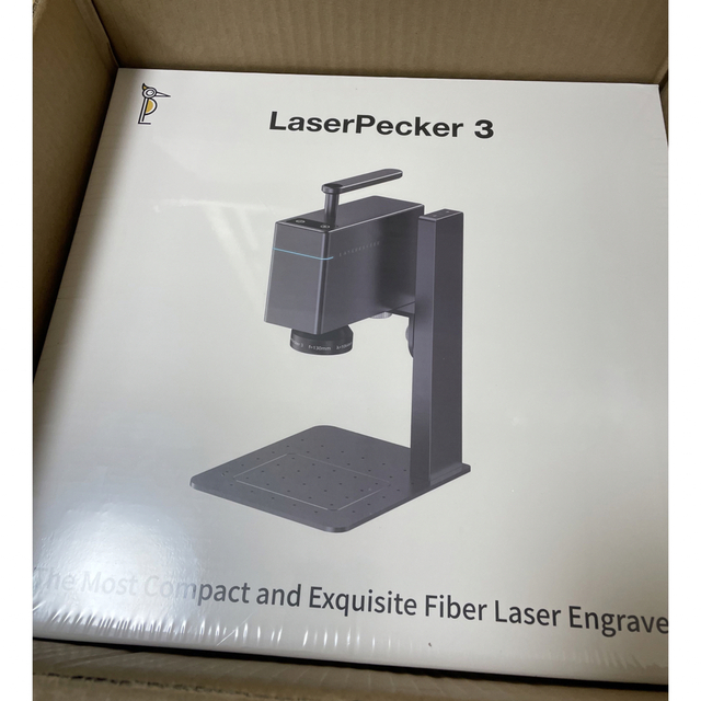 LaserPecker3 レーザー彫刻機 レーザークラス1 （台座付き)