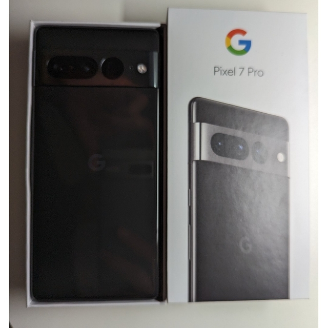 新品 Pixel 7 pro 128GB Obsidian