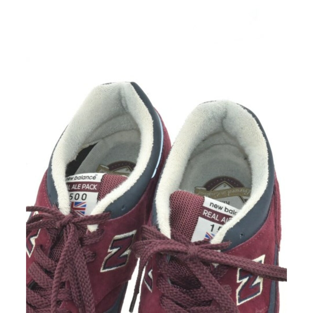 New Balance スニーカー 8 1/2(26.5cm位) エンジ