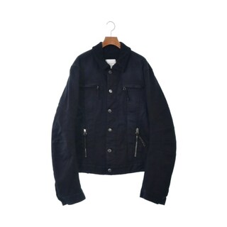 ピエールバルマン(Pierre Balmain)のPIERRE BALMAIN デニムジャケット 54(XXL位) 黒 【古着】【中古】(Gジャン/デニムジャケット)