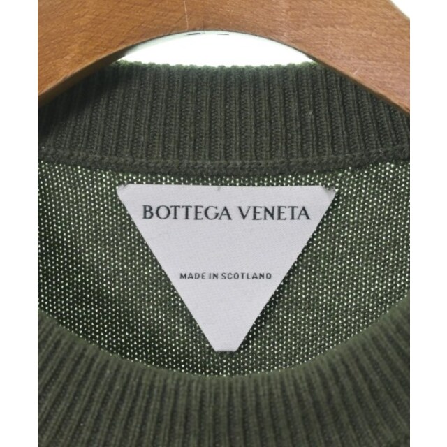 Bottega Veneta(ボッテガヴェネタ)のBOTTEGA VENETA ボッテガベネタ ニット・セーター L カーキ 【古着】【中古】 メンズのトップス(ニット/セーター)の商品写真