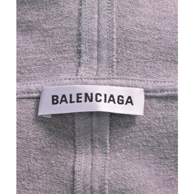 Balenciaga(バレンシアガ)のBALENCIAGA バレンシアガ パーカー L グレー 【古着】【中古】 メンズのトップス(パーカー)の商品写真