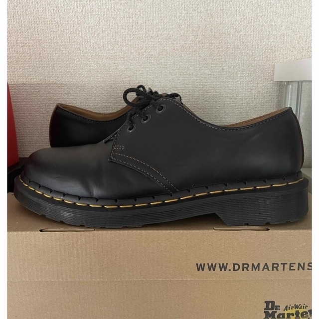 Dr.Martens 3ホール US6 イエローステッチ