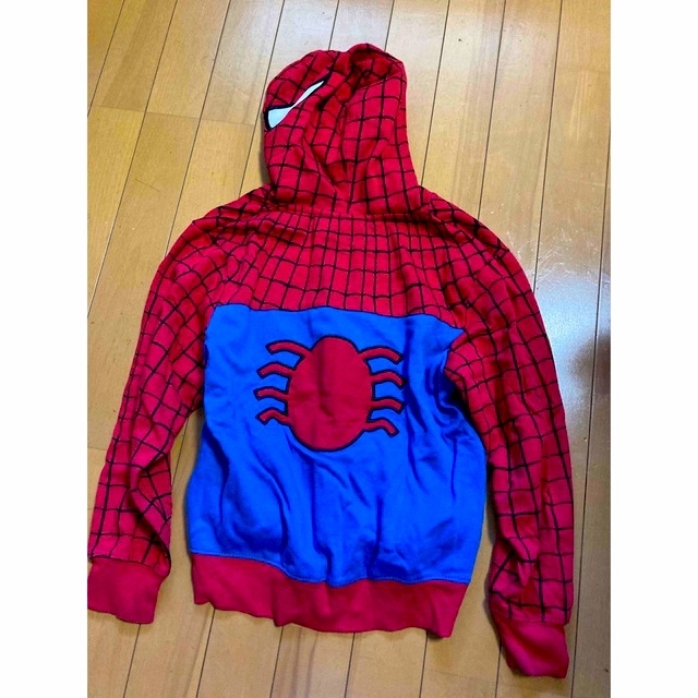 MARVEL(マーベル)のスパイダー　パーカー　 キッズ/ベビー/マタニティのキッズ服男の子用(90cm~)(ジャケット/上着)の商品写真