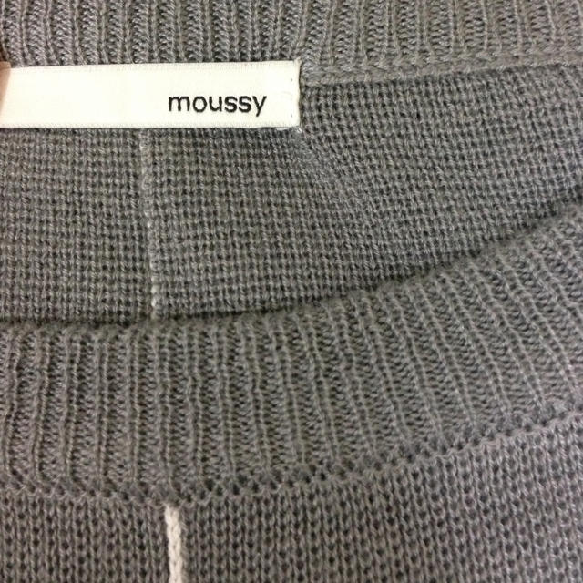 moussy(マウジー)のmoussy ストライプニット レディースのトップス(ニット/セーター)の商品写真