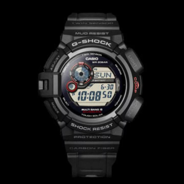 カシオ G-Shock MUDMAN ソーラー電波時計 GW-9300-1JF