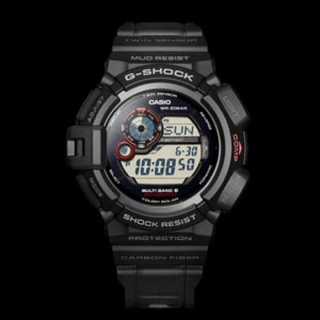 ジーショック(G-SHOCK)のカシオ G-Shock MUDMAN ソーラー電波時計 GW-9300-1JF(腕時計(デジタル))