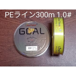 PEライン(4本編み),300m巻,1.0#(釣り糸/ライン)