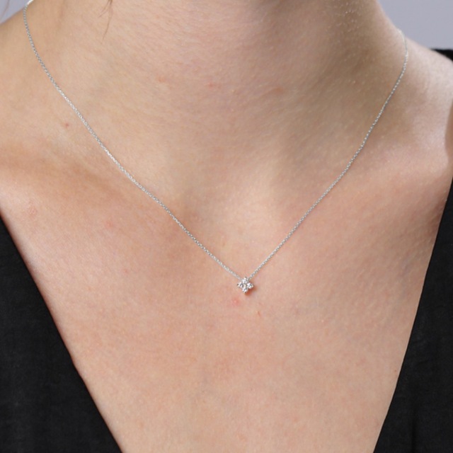 STAR JEWELRY(スタージュエリー)のStar Jewelry Pt950 ネックレス BRIGHTEST STAR レディースのアクセサリー(ネックレス)の商品写真