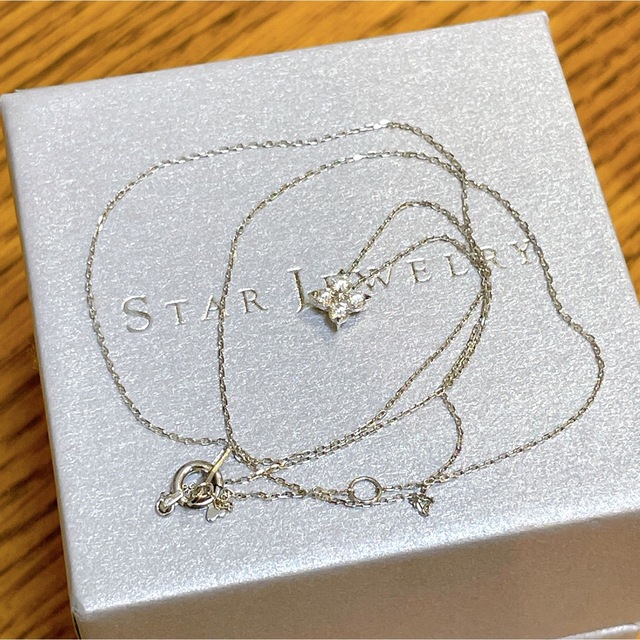 STAR JEWELRY(スタージュエリー)のStar Jewelry Pt950 ネックレス BRIGHTEST STAR レディースのアクセサリー(ネックレス)の商品写真