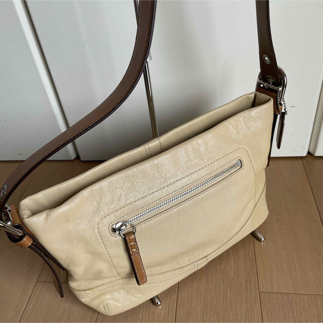 COACHコーチF10939ソフトダッフル レザー 2wayショルダーバッグ