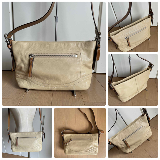 COACH - COACHコーチF10939ソフトダッフル レザー 2way COACH - COACHコーチF10939ソフトダッフル レザー 2way