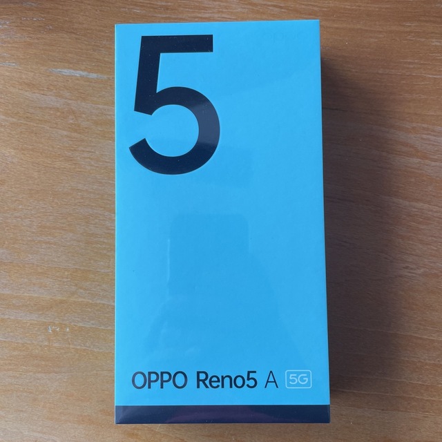 オッポ/Oppo Reno 5a シルバーブラック 新品未開封 eSIM