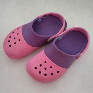 クロックス(crocs)のクロックスサンダルC12 18.5cm(サンダル)