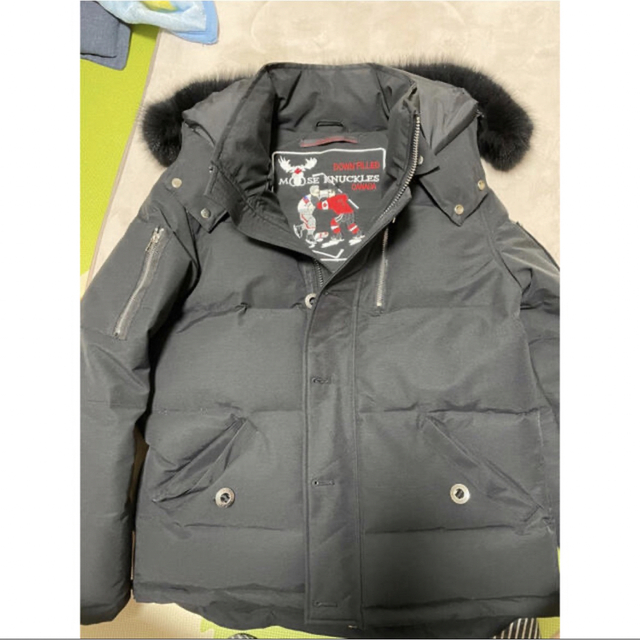 品質満点 MOOSE ムースナックルズ KNUCKLES ダウンジャケット ムースナックルズ ダウン M カーキ