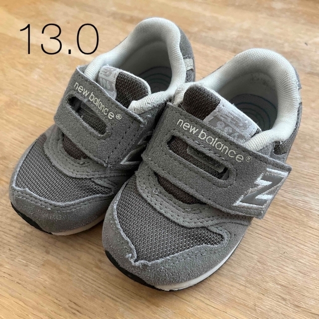 New Balance(ニューバランス)のnew balance  ベビー　スニーカー　13.0  グレー キッズ/ベビー/マタニティのベビー靴/シューズ(~14cm)(スニーカー)の商品写真