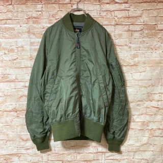 アルファインダストリーズ(ALPHA INDUSTRIES)のアルファインダストリーズ ジャケット MA-1 ブルゾン ナイロン フルジップ(ブルゾン)