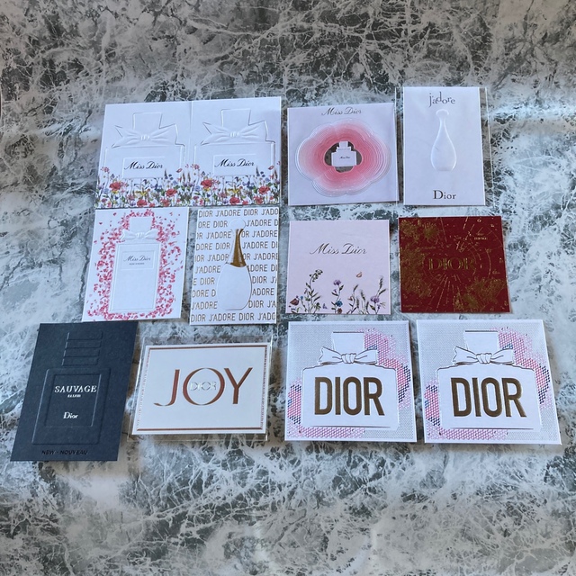 Christian Dior(クリスチャンディオール)の9、DIOR🎀ムエット🎀ノベルティ エンタメ/ホビーのコレクション(ノベルティグッズ)の商品写真
