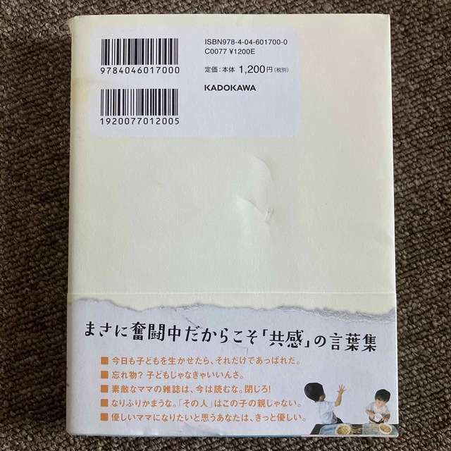 ※子育て奮闘中の母ちゃんドクタ－が書いた『男の子ママ』の悩みをぶっとばす言葉 エンタメ/ホビーの雑誌(結婚/出産/子育て)の商品写真