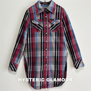 ヒステリックグラマー(HYSTERIC GLAMOUR)の【HYSTERIC GLAMOUR】ウエスタンディテール ロングシャツ(シャツ/ブラウス(長袖/七分))