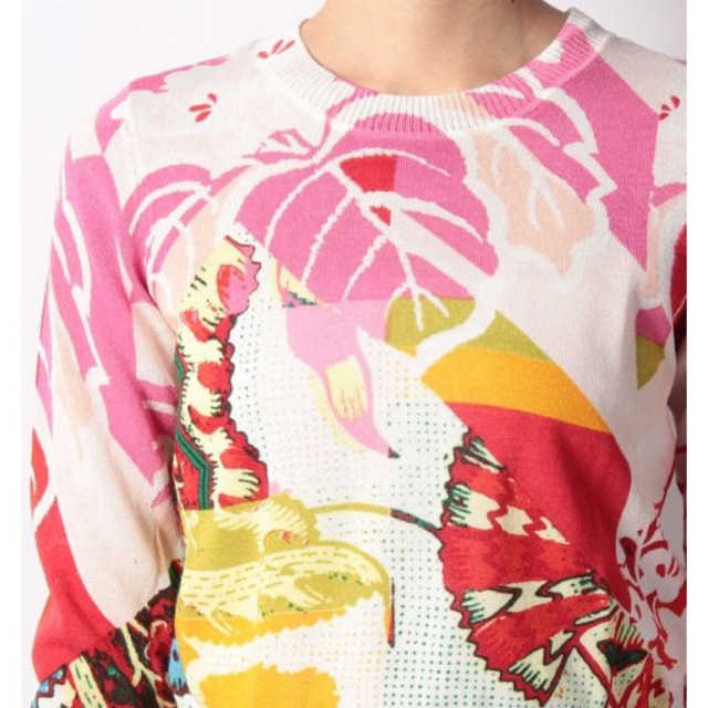 DESIGUAL - Desigual 新品✨タグ付き♪ 花柄 薄手のセーター