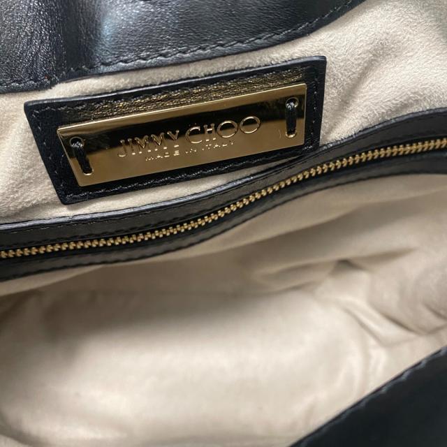 Jimmy Choo ショルダーバッグ ショッパートート S ブラック コットン