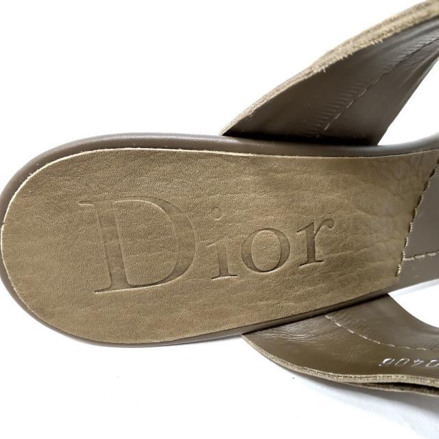 Christian Dior(クリスチャンディオール)のディオール/クリスチャンディオール 38 - レディースの靴/シューズ(ミュール)の商品写真
