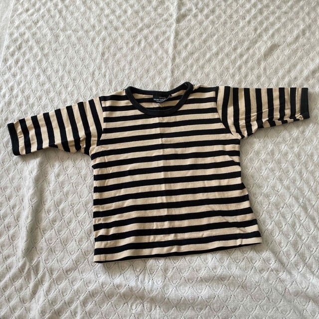 marimekko(マリメッコ)のmarimekko 60 ボーダー カットソー キッズ/ベビー/マタニティのキッズ服女の子用(90cm~)(Tシャツ/カットソー)の商品写真