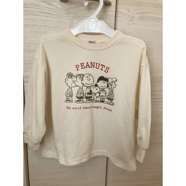 SNOOPY(スヌーピー)のSNOOPY トレーナー キッズ/ベビー/マタニティのキッズ服女の子用(90cm~)(Tシャツ/カットソー)の商品写真