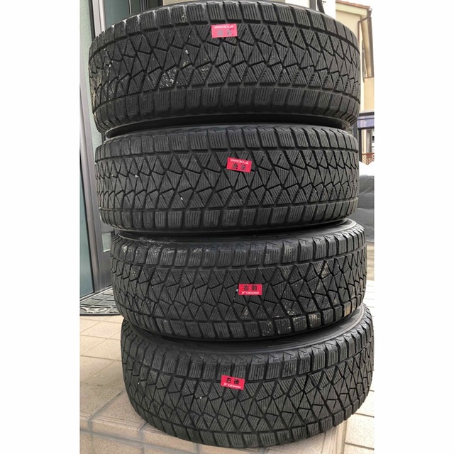 BRIDGESTONE(ブリヂストン)の引取限定‼︎T32 エクストレイル225/60/18ブリザックDM-V2中古美品 自動車/バイクの自動車(タイヤ・ホイールセット)の商品写真