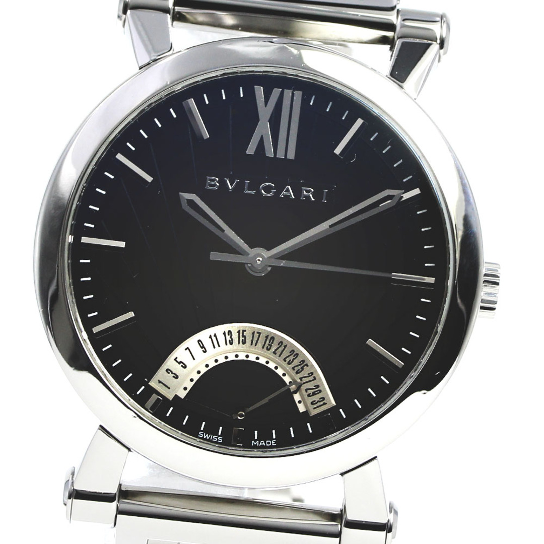 メンズ素材ブルガリ BVLGARI SB42SDR ソティリオ ブルガリ レトログラード 自動巻き メンズ _738267【ev20】