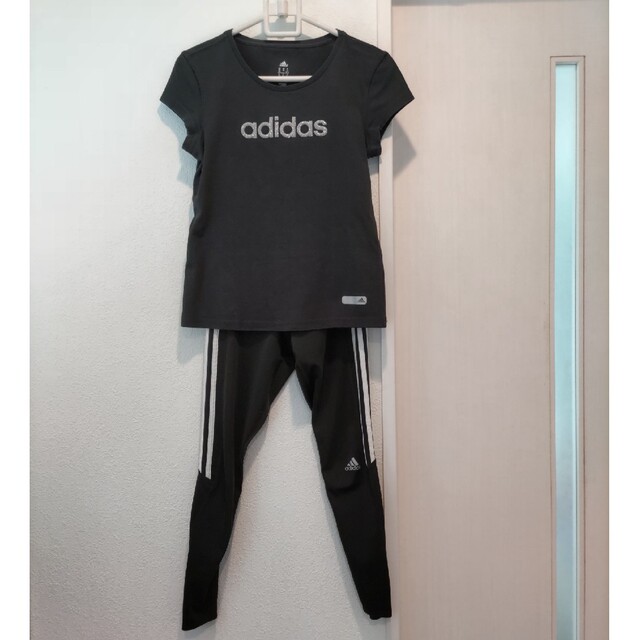 adidas Tシャツ　スパッツ　セット