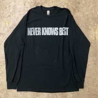 NEVER KNOWS BEST ロンT 希少(Tシャツ/カットソー(七分/長袖))