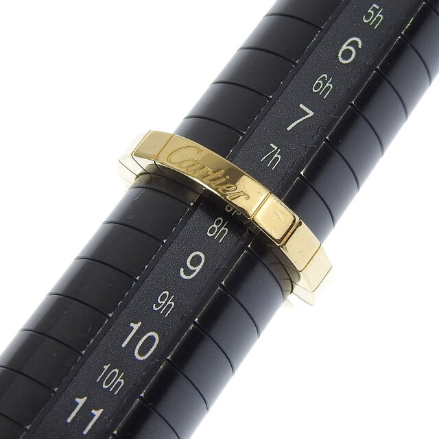 Cartier(カルティエ)の【本物保証】 新品同様 カルティエ CARTIER ラニエールリング 指輪 K18YG ＃48 8号  メンズのアクセサリー(リング(指輪))の商品写真