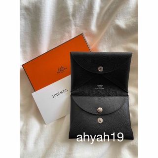 エルメス(Hermes)のエルメス　カルヴィデュオ　ノワール　(財布)