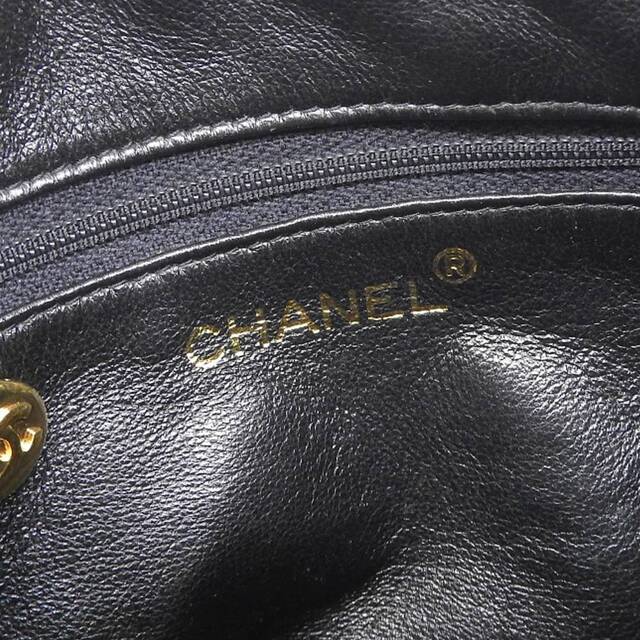 【本物保証】 箱・布袋付 シャネル CHANEL ココマーク フリンジ ダイヤステッチ ショルダーバッグ ブティックシール(94.1.24.K.T)  2番台