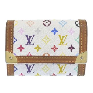 ルイヴィトン(LOUIS VUITTON)の【本物保証】 ルイヴィトン LOUIS VUITTON モノグラム マルチカラー ポルトモネ プラ 小銭入れ コインケース ブロン M92657(コインケース)