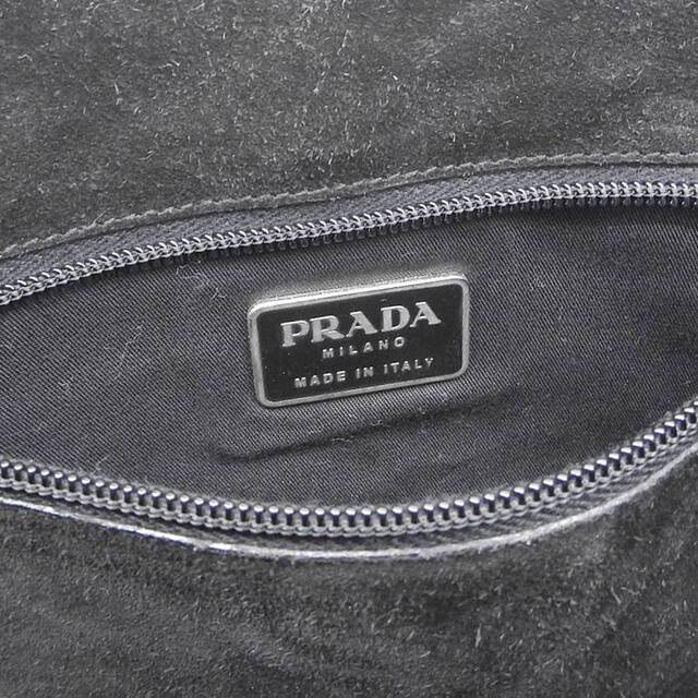 PRADA - 【本物保証】 布袋付 超美品 プラダ PRADA ロゴ 型抜き トート ...