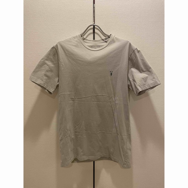 ALLSAINT Tシャツ BRACE TONIC CREW グレー 綿100%