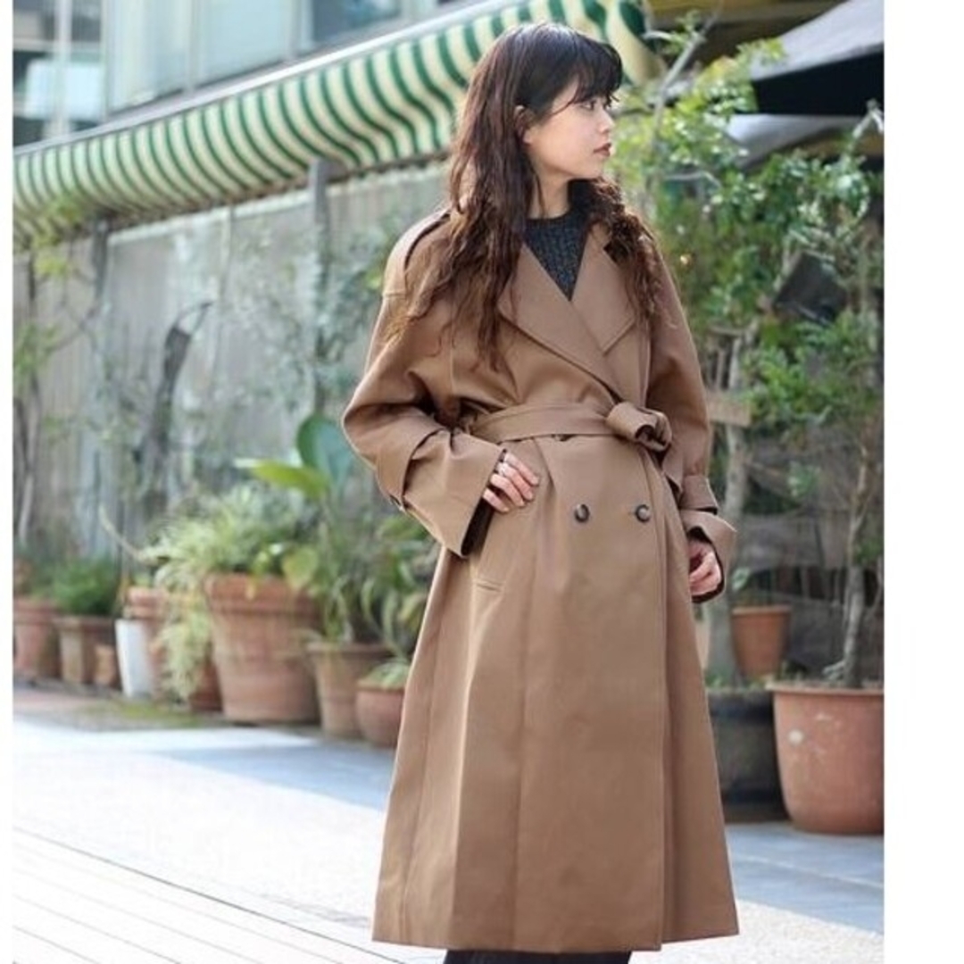 CITYSHOP - シティショップ オーバーサイズコート キャメルベージュの