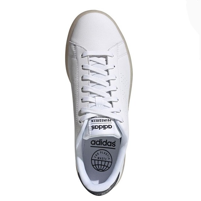 ■新品未使用【adidas】アドバンコート エコ、24.5 cm、ホワイト、白